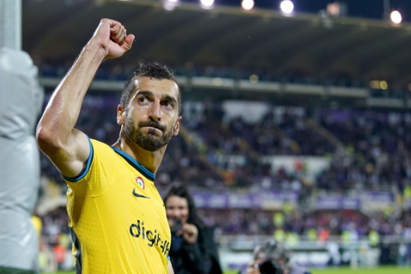 国米中场姆希塔良:夺冠见证历史创造的重要一刻